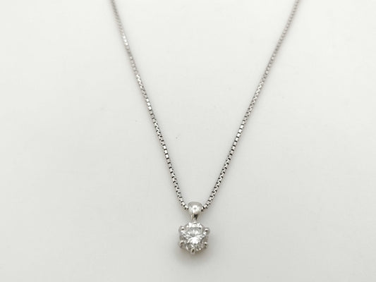 D0.51ct PT900/PT850 3.6g Necklace 