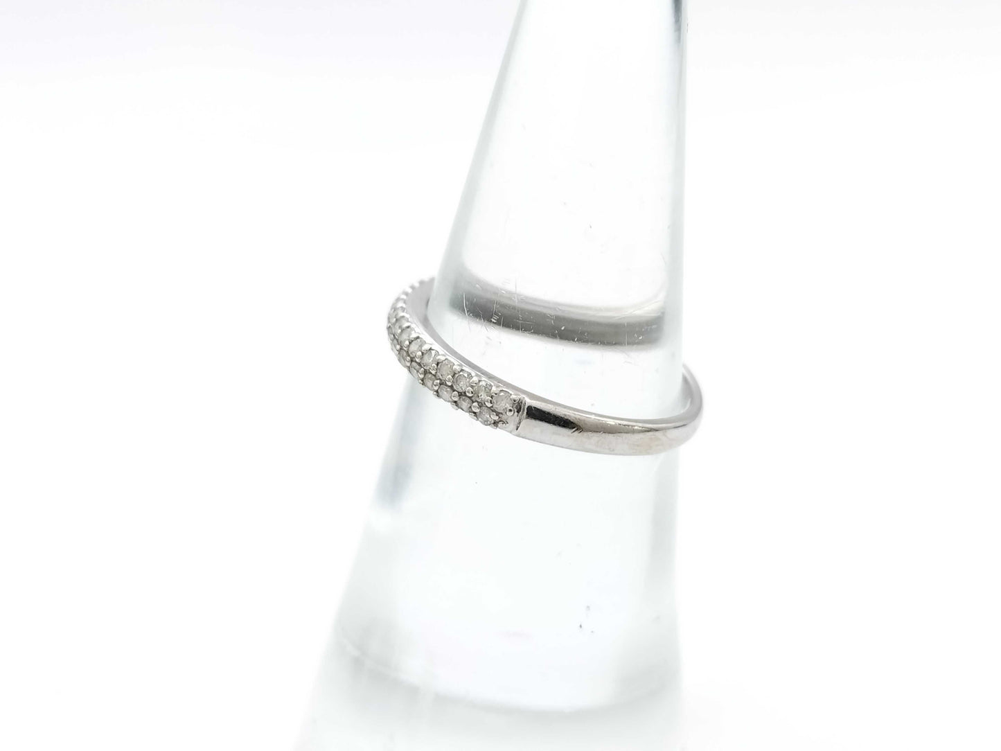 D0.23ct K14WG 1.2g Ring 