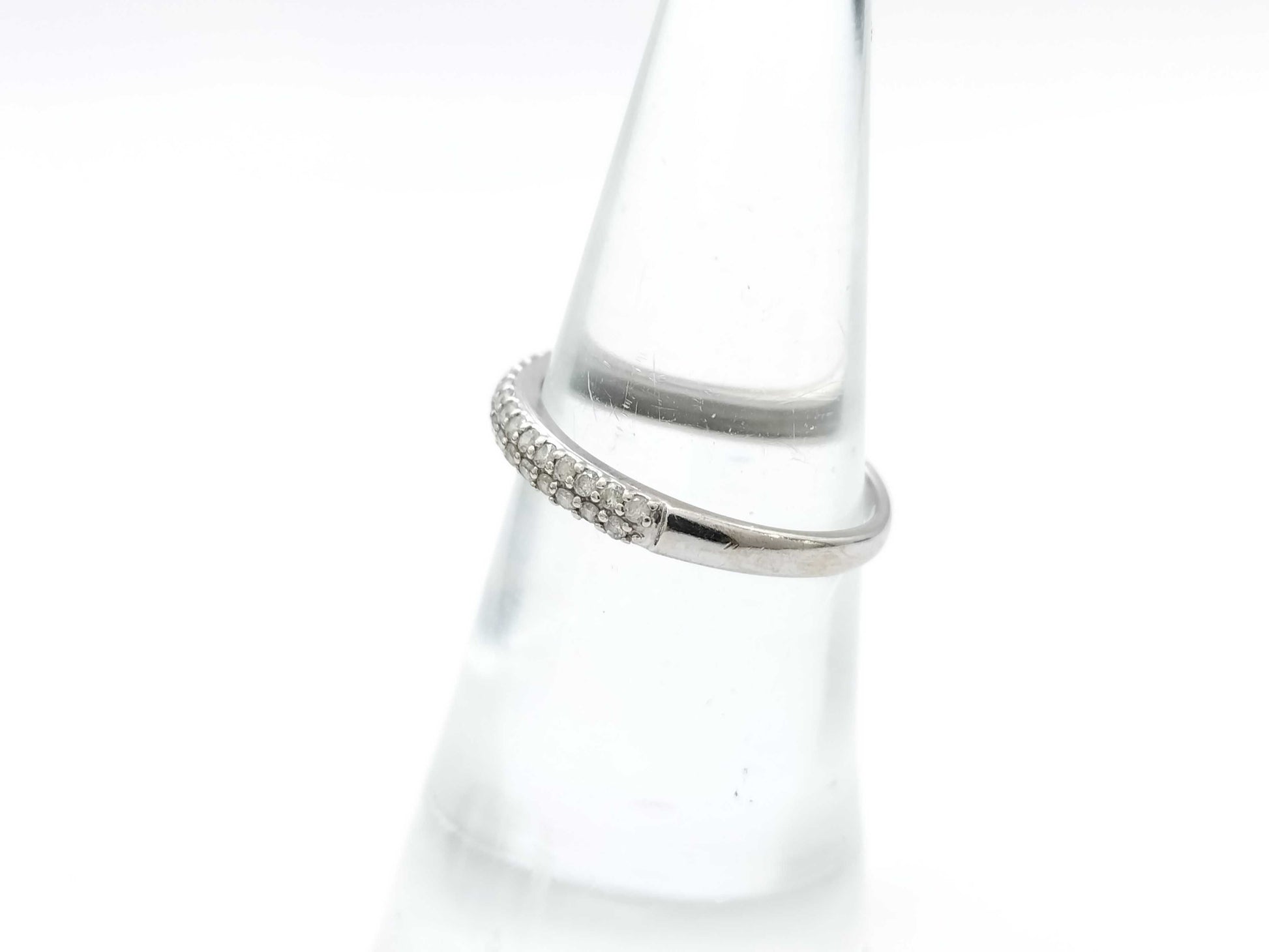 D0.23ct K14WG 1.2g Ring 