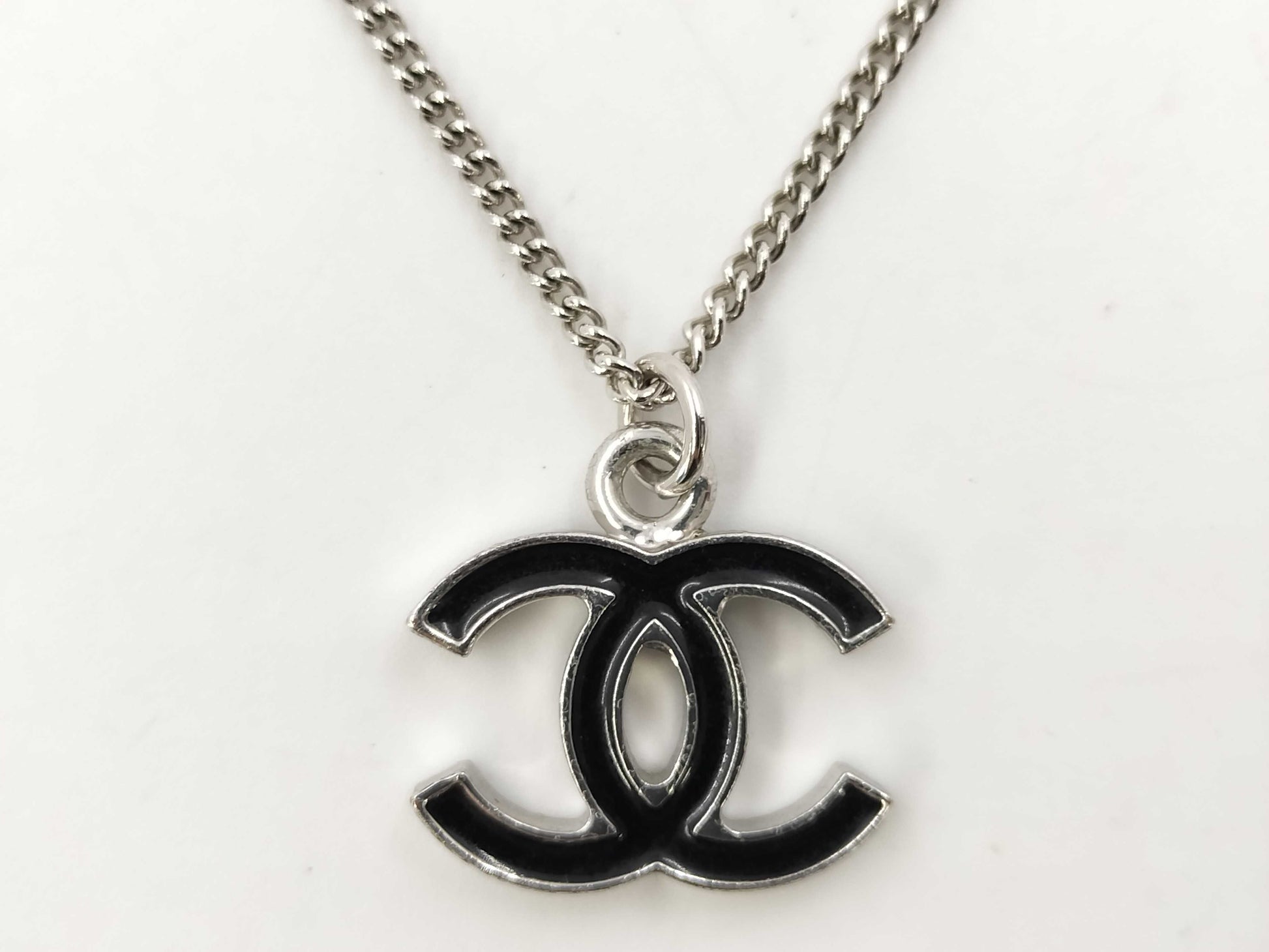 CHANEL necklace black necklace