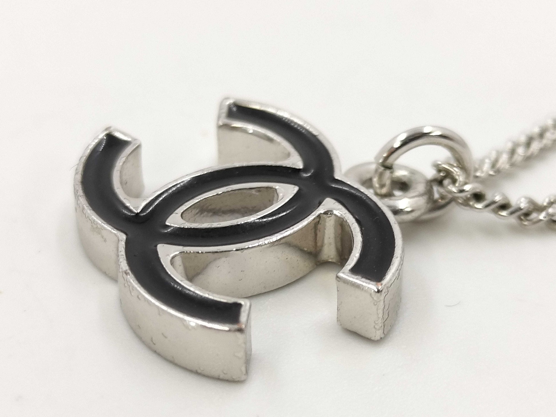 CHANEL necklace black necklace