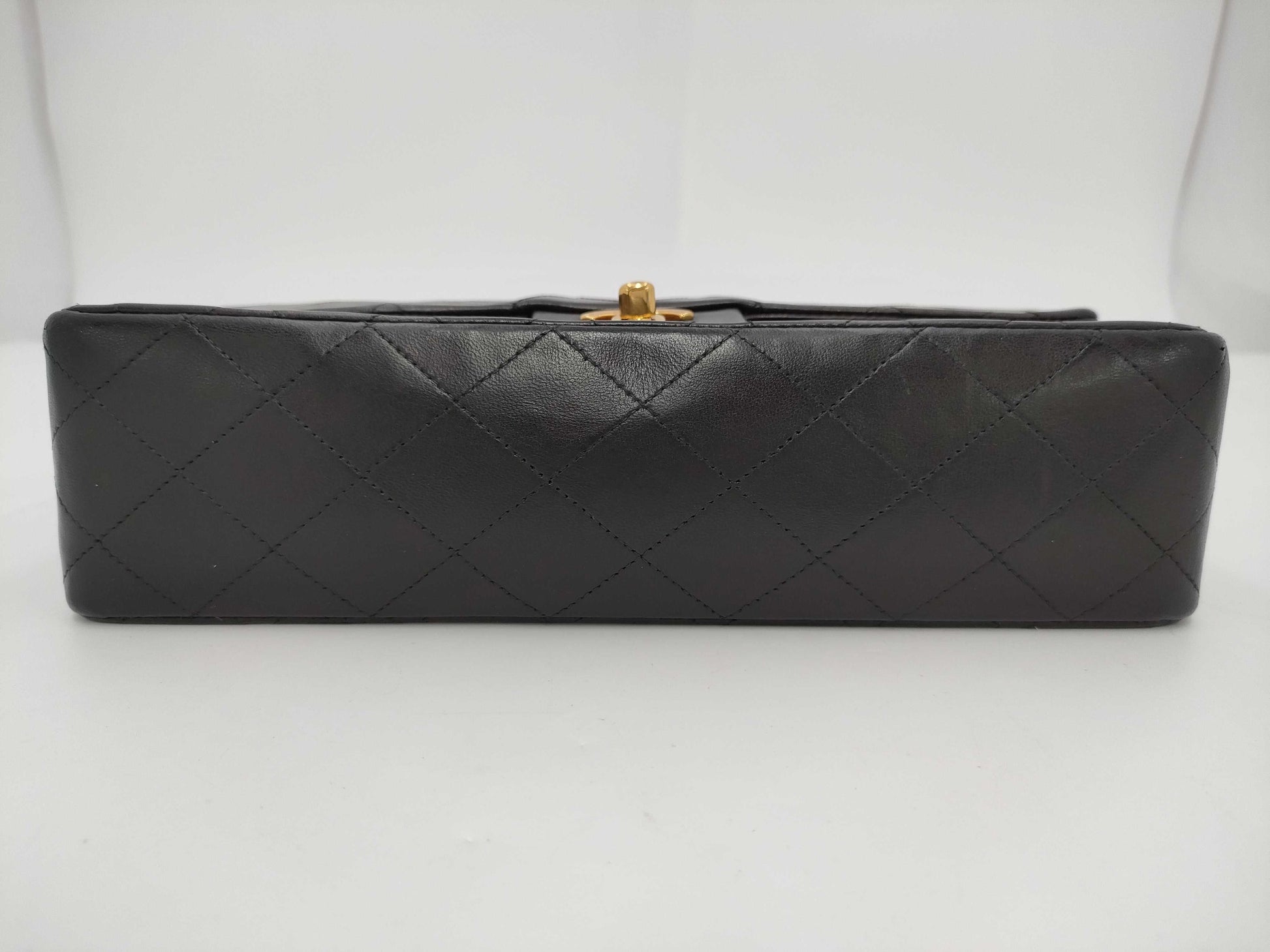 CHANEL Shoulder Bag W Flap Black