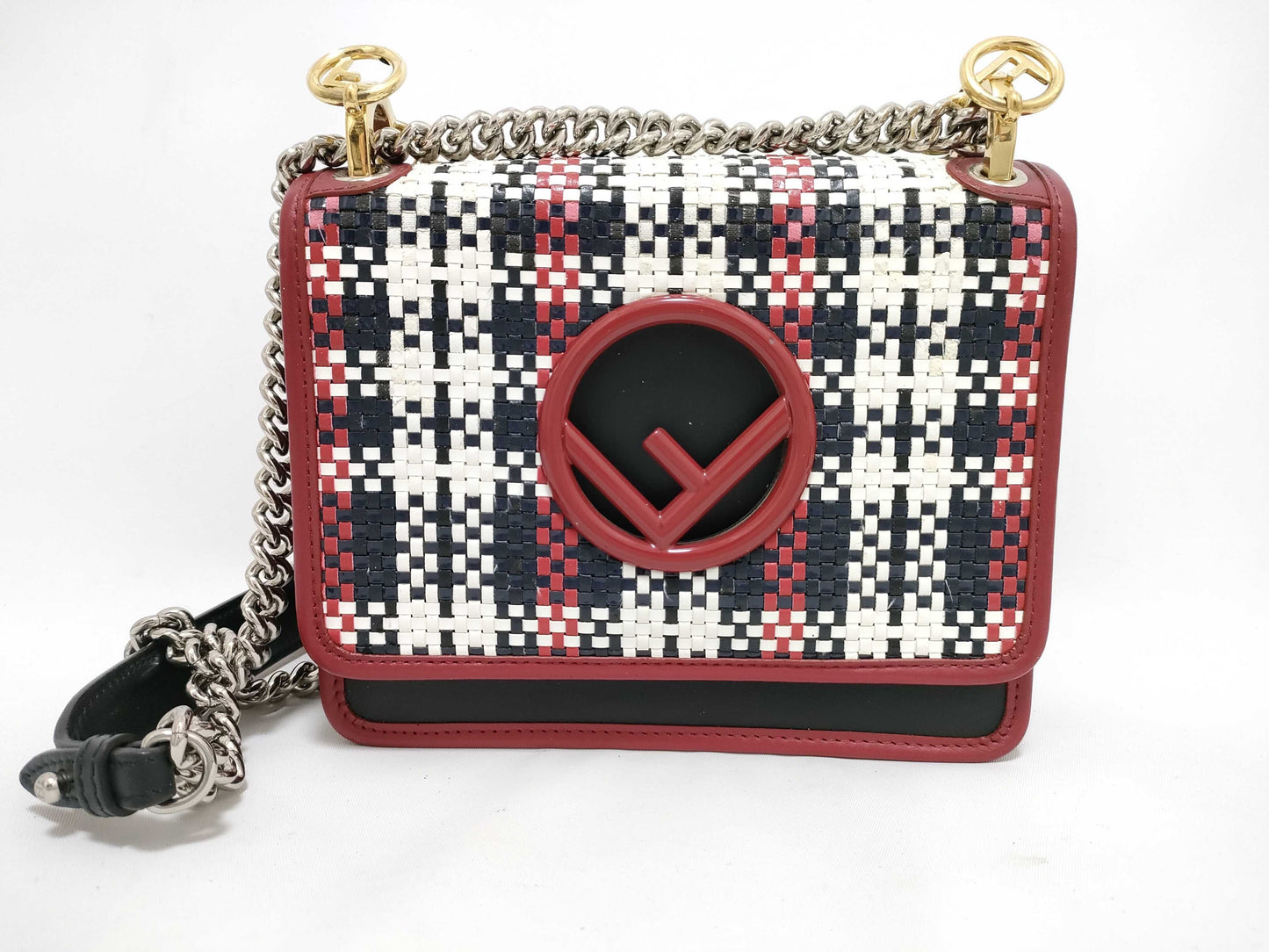 FENDI FENDI Check Shoulder Bag Shoulder Bag