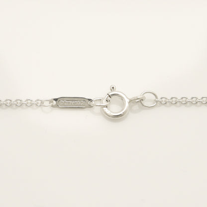 Tiffany & Co. Triple Heart Plate Necklace Pendant in Sterling Silver Weight: 2.58g