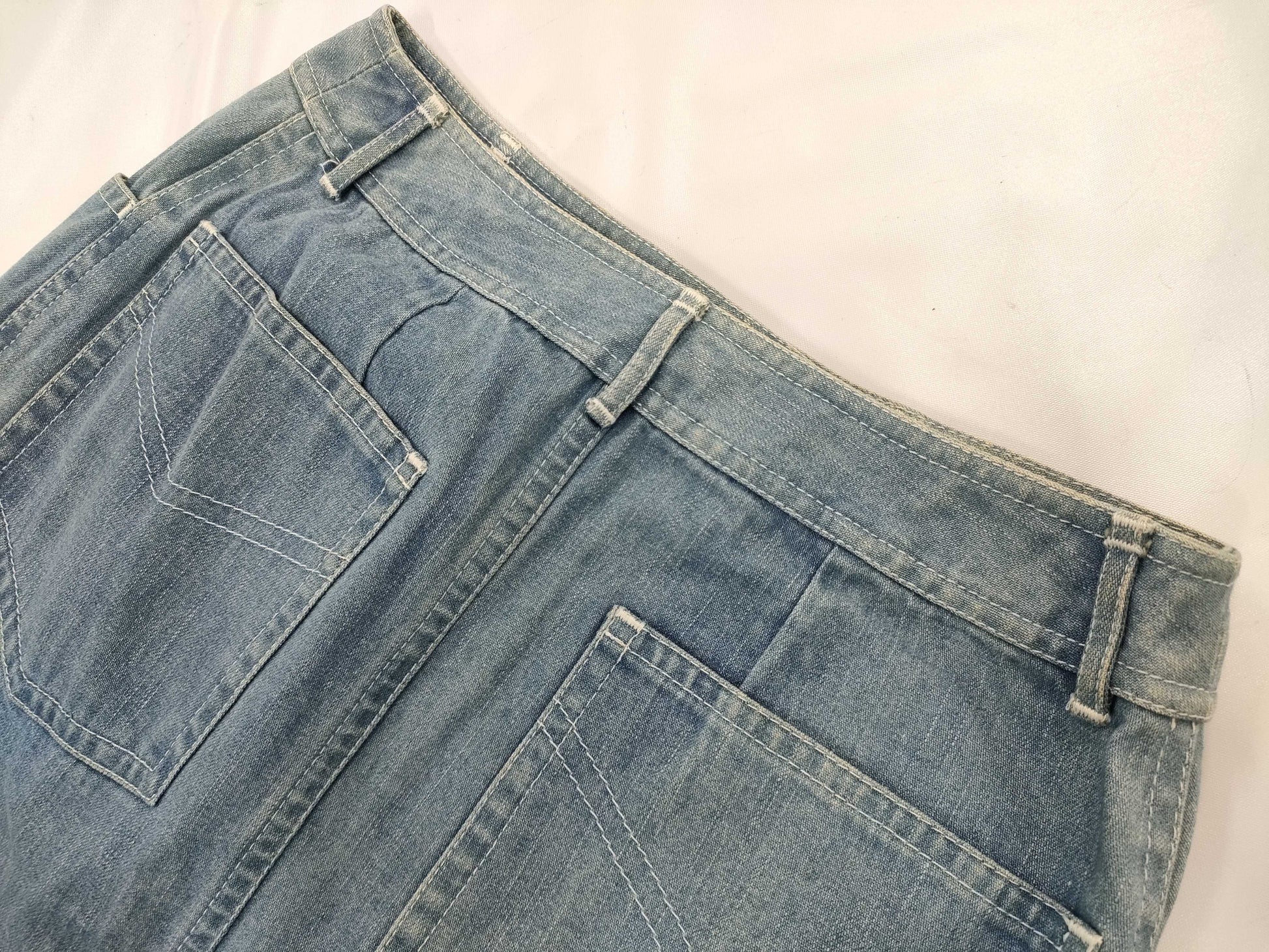 CHANEL Denim Long Skirt 99C Size 36 Skirt