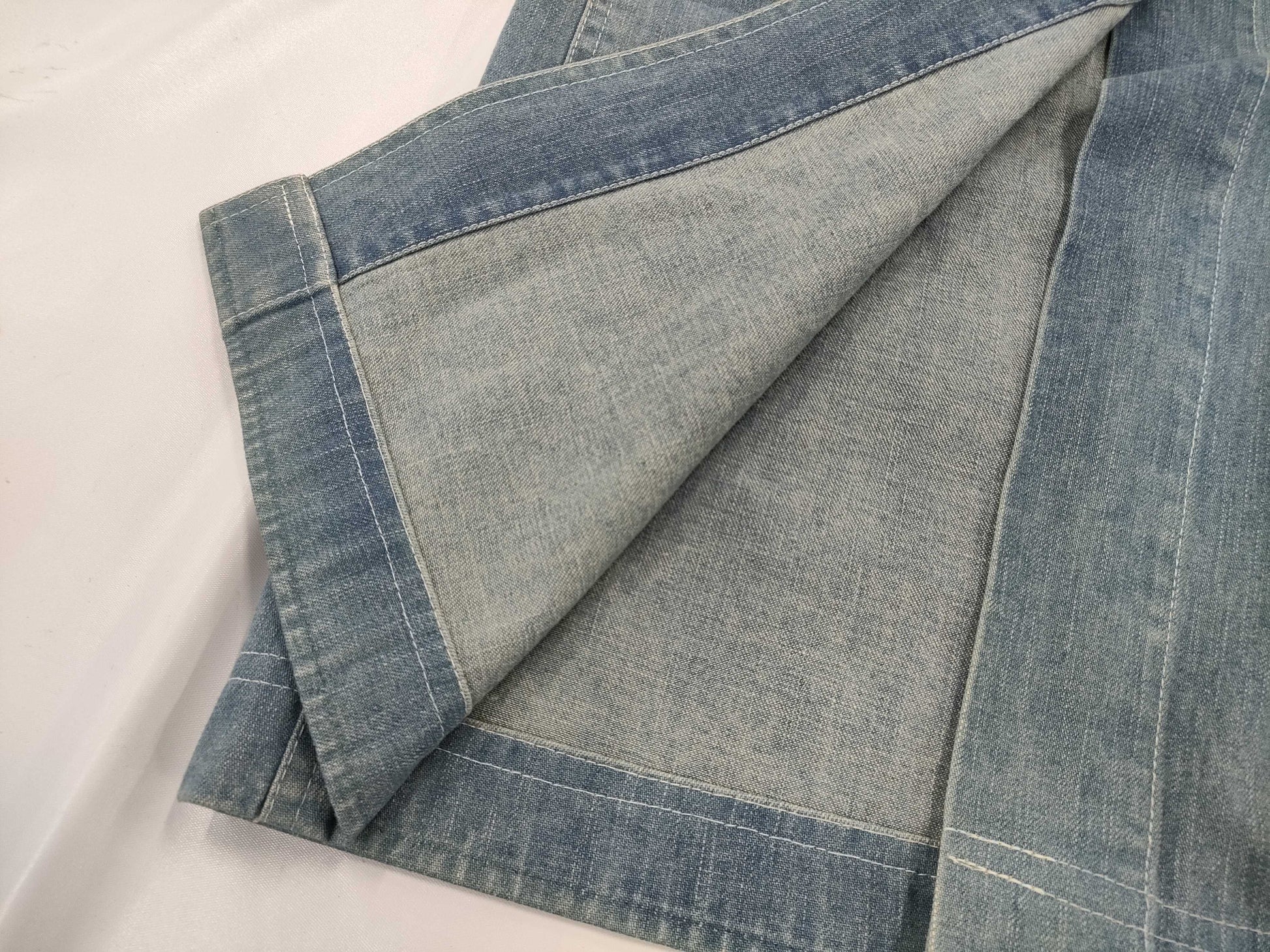 CHANEL Denim Long Skirt 99C Size 36 Skirt