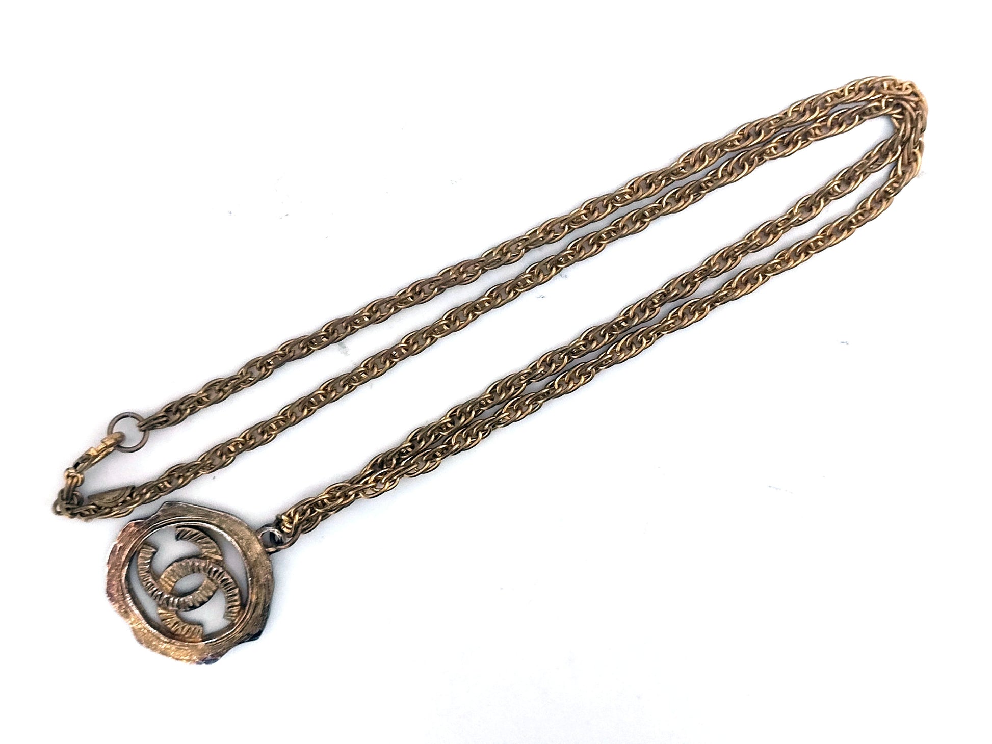 CHANEL Coco Mark Necklace Necklace