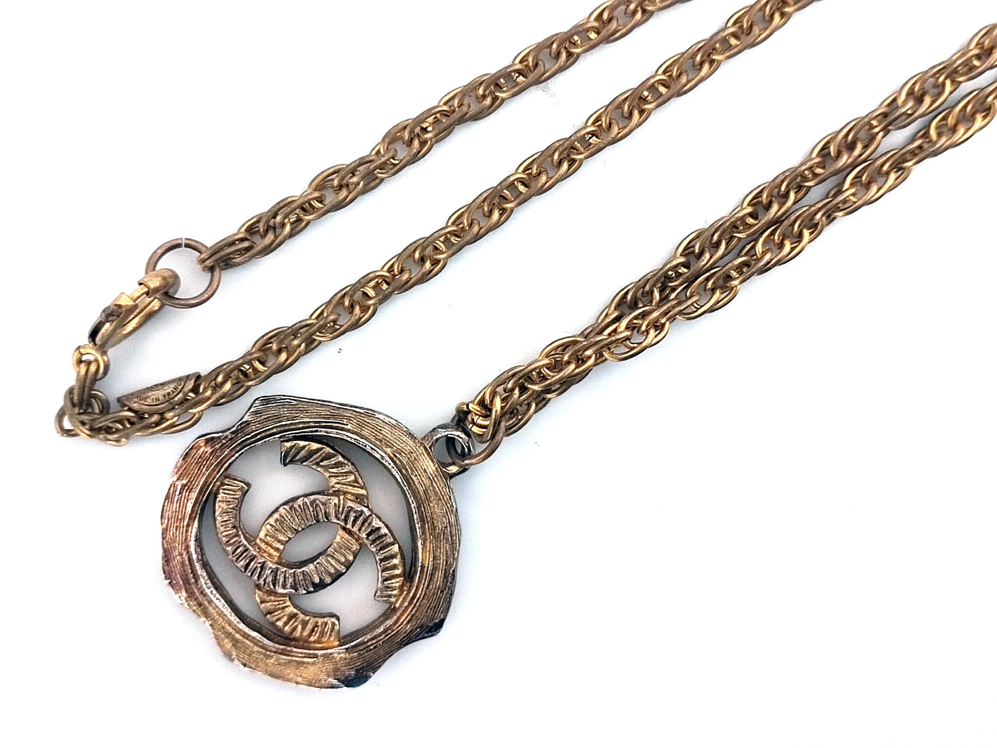 CHANEL Coco Mark Necklace Necklace