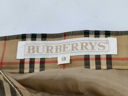 Burberrys Nova Check Long Skirt 13BR C-TK83 Skirt