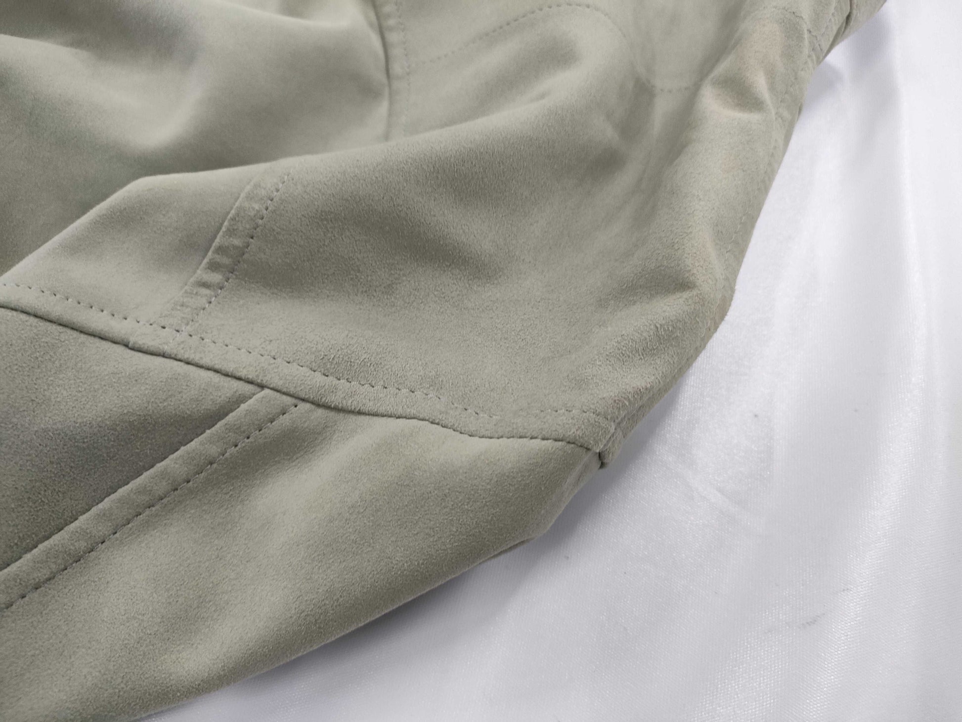 EMMETI Goatskin Jacket Size 48 Hanger Included Tags Stored Jacket