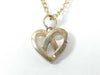 CELINE Heart Necklace Gold Non-Original Chain Necklace