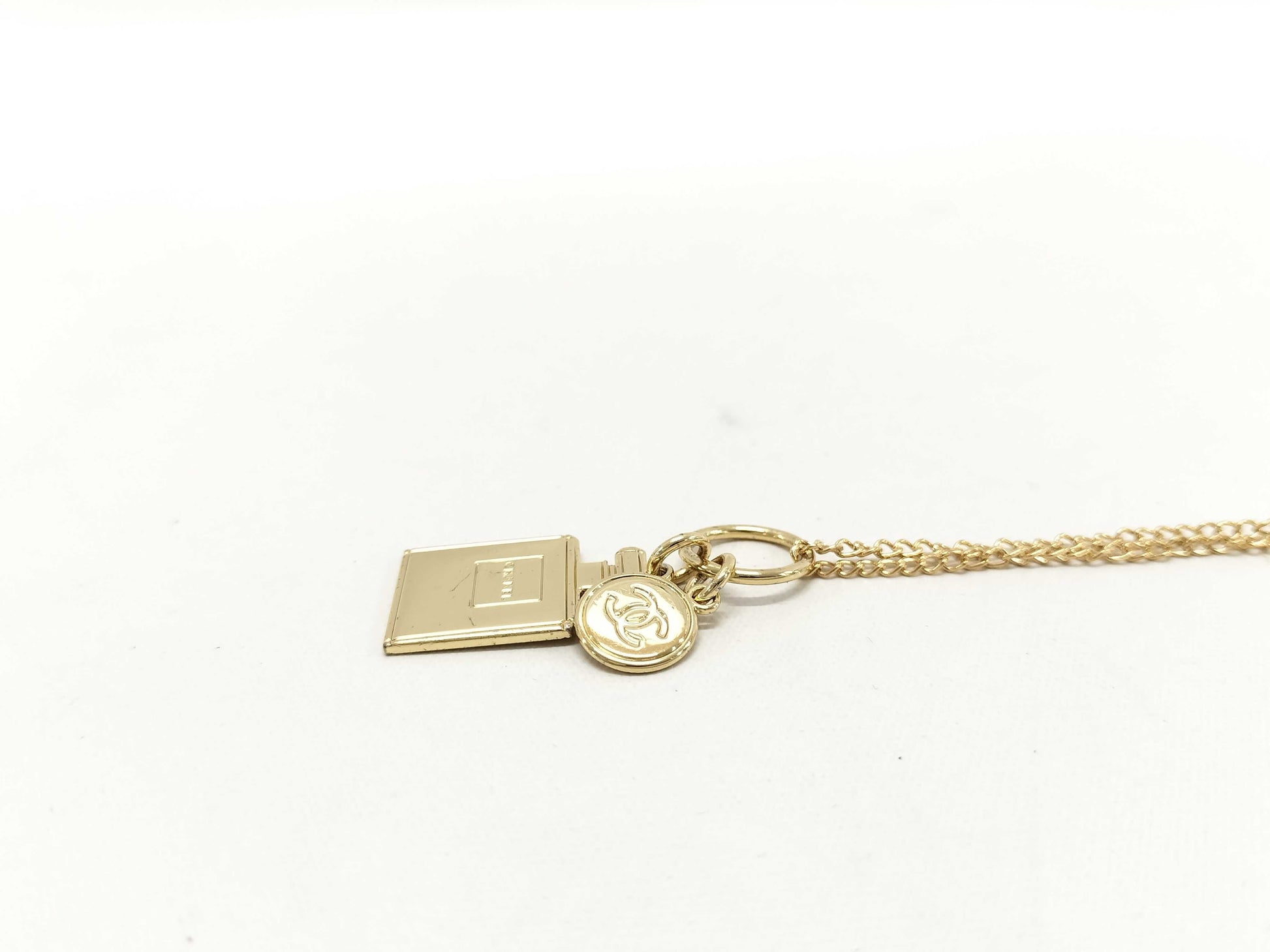 CHANEL Chanel Necklace Gold Non-Original Chain Necklace
