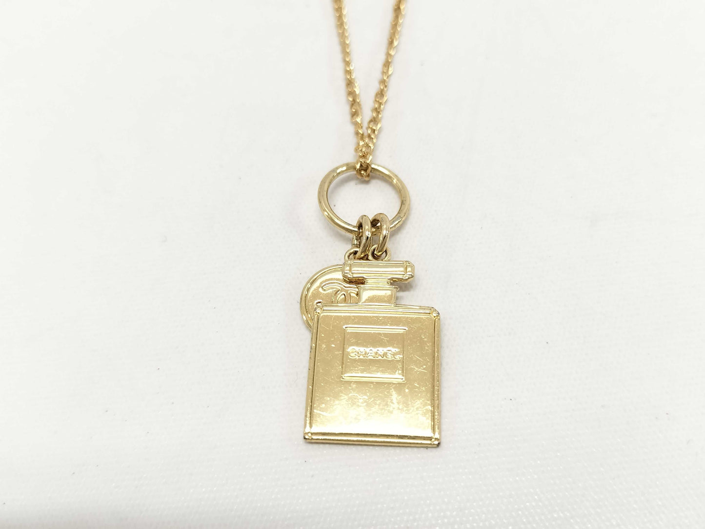 CHANEL Chanel Necklace Gold Non-Original Chain Necklace