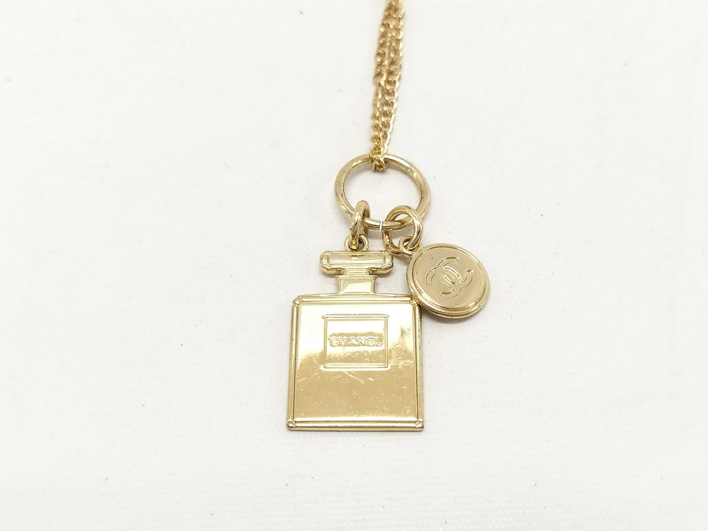 CHANEL Chanel Necklace Gold Non-Original Chain Necklace