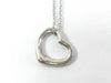 Tiffany & Co. Open Heart 925 Necklace with Non-Original Chain