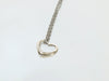Tiffany & Co. Open Heart Tiffany Necklace Open Heart 925 Non-Original Chain Necklace