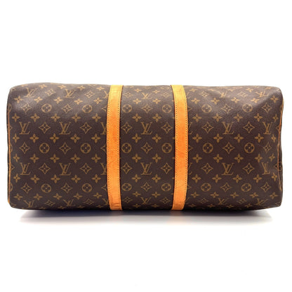 LOUIS VUITTON Monogram Keepall 55 Boston Bag