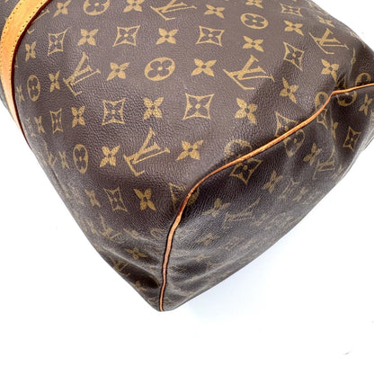 LOUIS VUITTON Monogram Keepall 55 Boston Bag