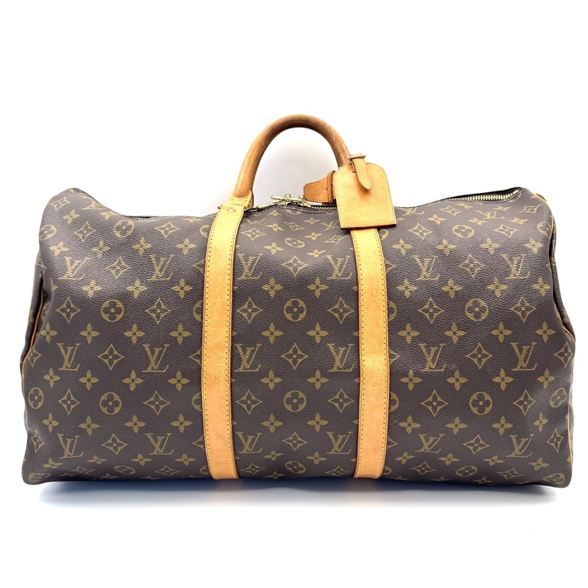 LOUIS VUITTON Monogram Keepall 50 Boston Bag