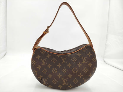 LOUIS VUITTON Monogram Croissant Pochette M51510 Bag