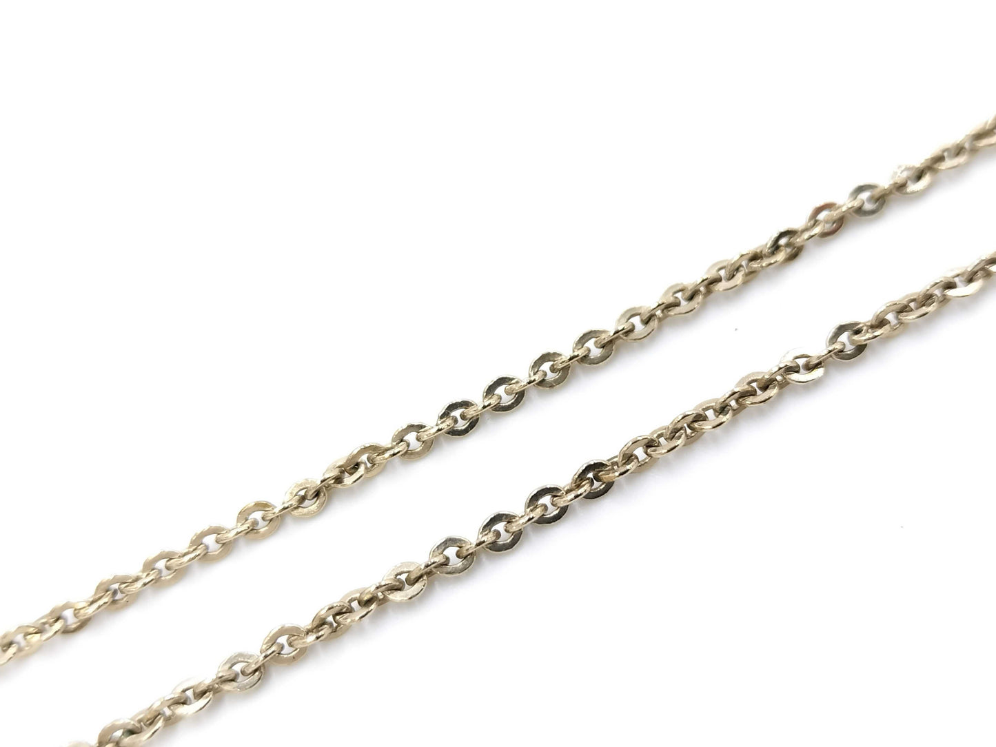 CHANEL Crystal Ball Pink Necklace D21 K Coco Mark Necklace