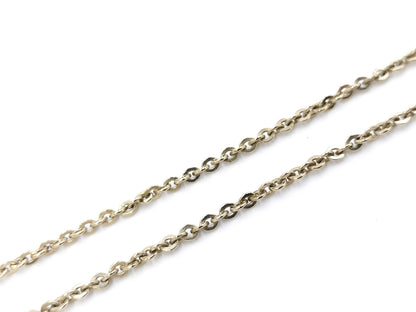 CHANEL Crystal Ball Pink Necklace D21 K Coco Mark Necklace