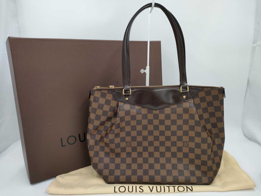 LOUIS VUITTON N41103 Damier Westminster GM Ebene Tote Bag Handbag Tote Bag
