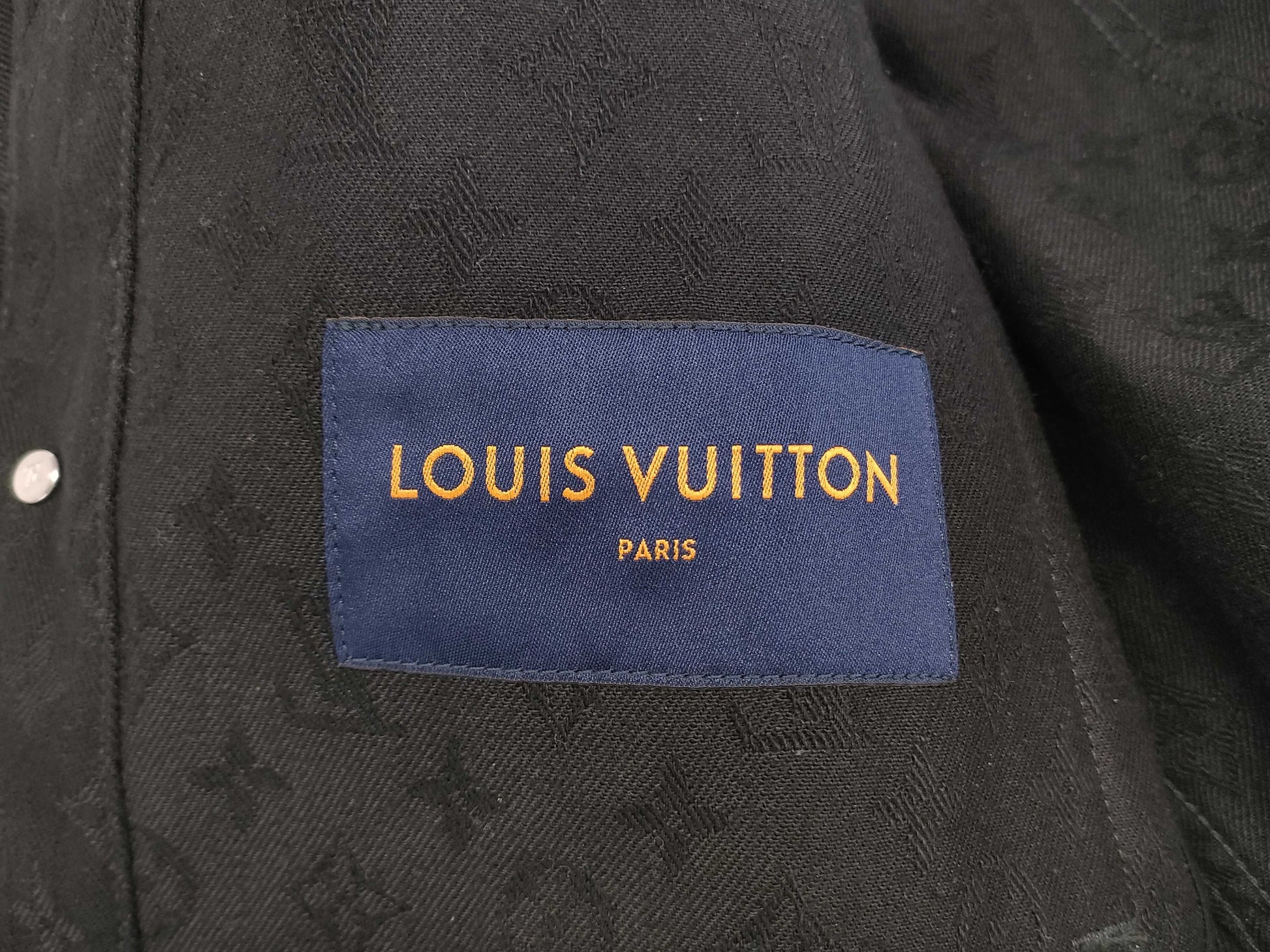 LOUIS VUITTON Louis Vuitton Denim Jacket Size 46