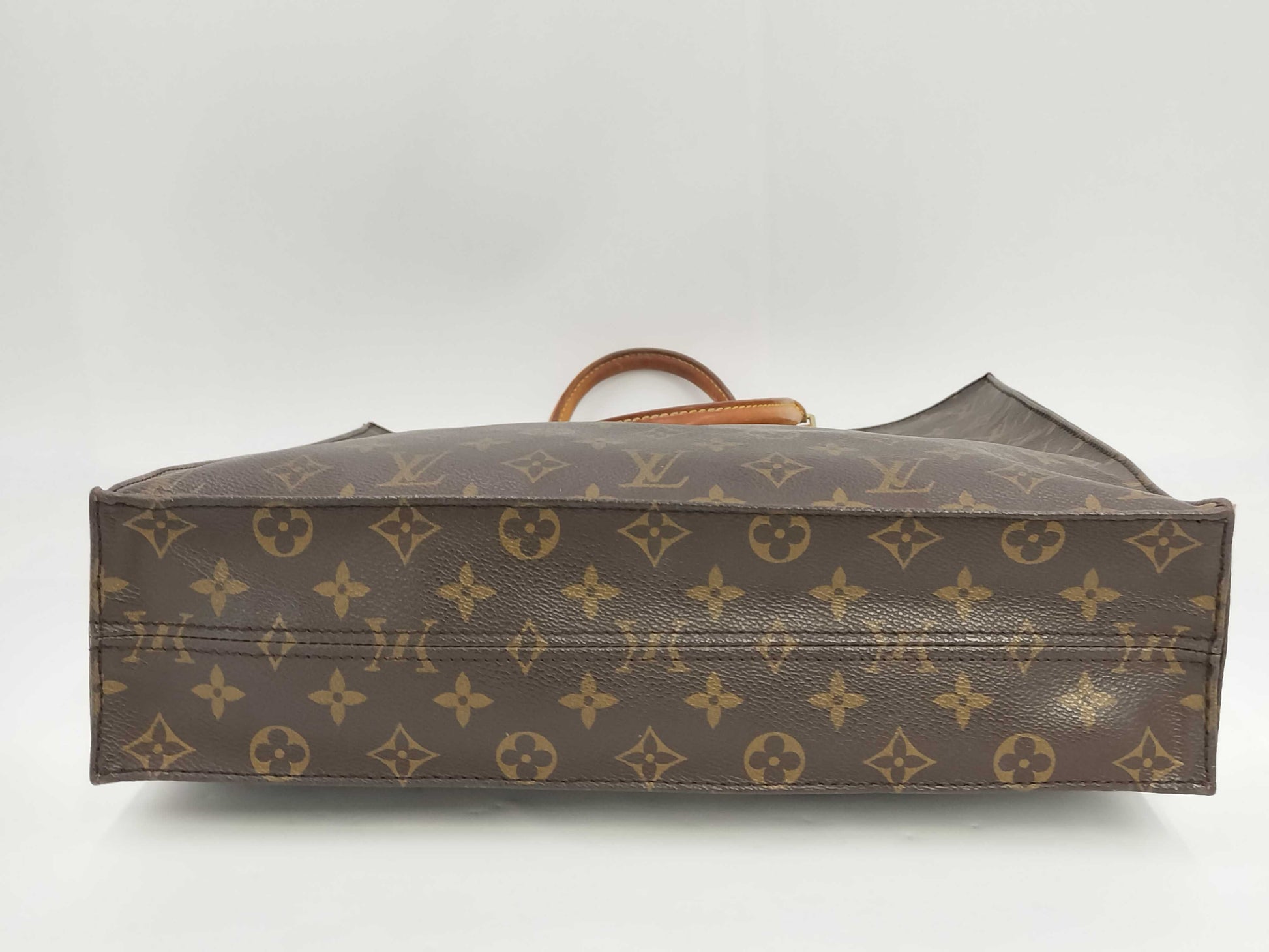 LOUIS VUITTON Monogram Sac Plat Tote Bag