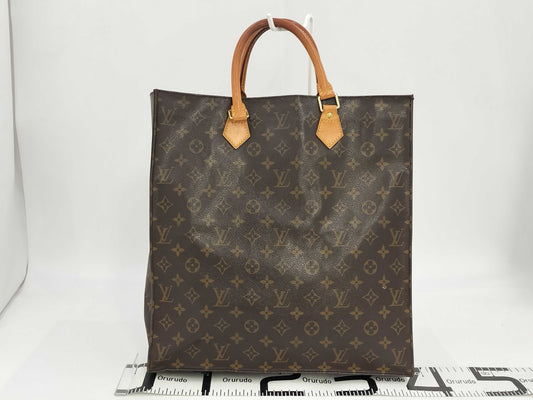 LOUIS VUITTON Monogram Sac Plat Tote Bag