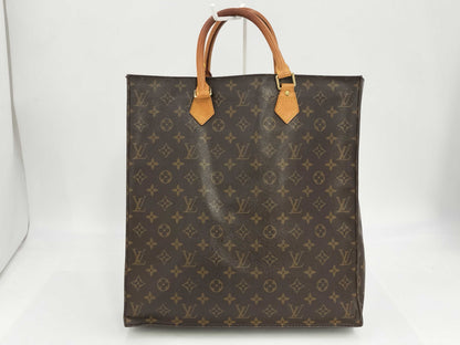 LOUIS VUITTON Monogram Sac Plat Tote Bag
