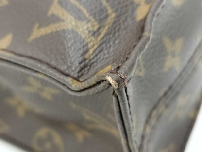 LOUIS VUITTON Monogram Sac Plat Tote Bag