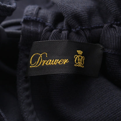Drawer 24 Wool Ruffle Drawcord Sweatshirt 6512-299-0721 Navy Drawer 1 Tops
