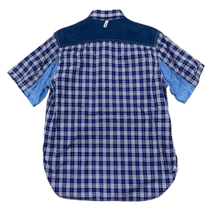 eYe JUNYA WATANABE MAN AD2018 WC-B913 Short Sleeve Check Shirt SS Eye Junya Watanabe XS Tops