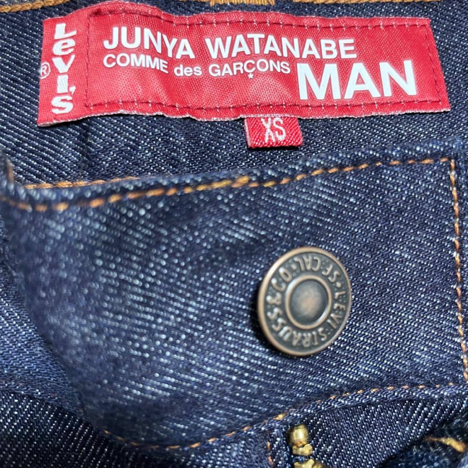 eYe JUNYA WATANABE MAN WC-P212-051 Pants Levis W NAME DENIM PANTS I Junya Watanabe XS Pants