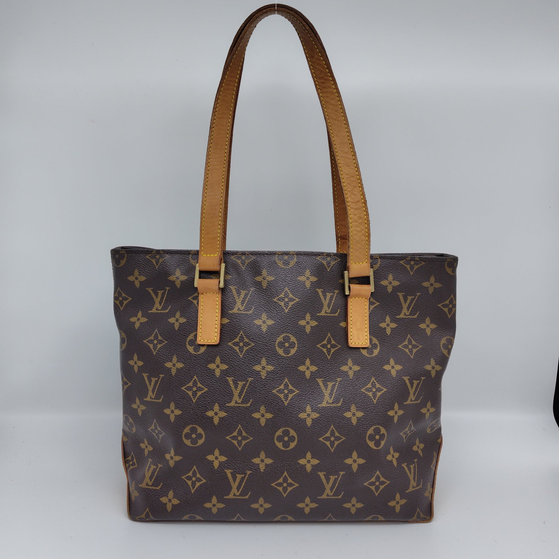 LOUIS VUITTON Monogram Cabas Piano Tote Bag