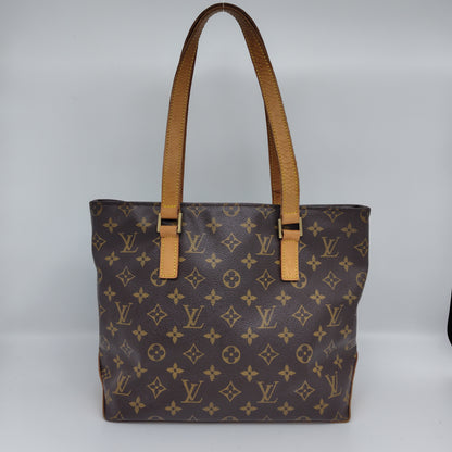 LOUIS VUITTON Monogram Cabas Piano Tote Bag
