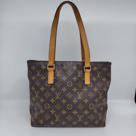 LOUIS VUITTON Monogram Cabas Piano Tote Bag