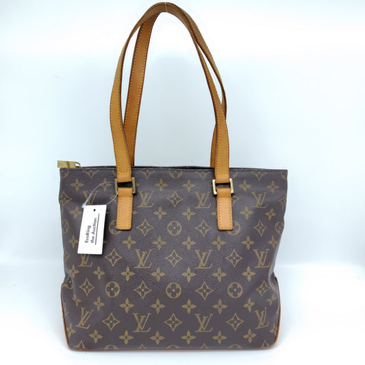 LOUIS VUITTON Monogram Cabas Piano Tote Bag