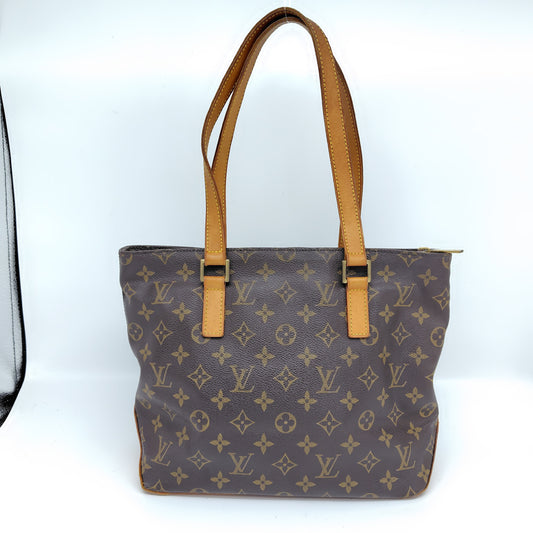 LOUIS VUITTON Monogram Cabas Piano Tote Bag