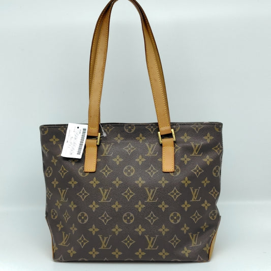 LOUIS VUITTON Monogram Cabas Piano Tote Bag