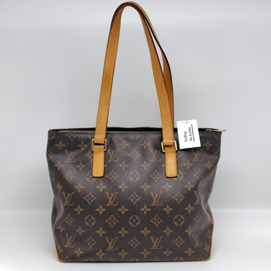 LOUIS VUITTON Monogram Cabas Piano Tote Bag