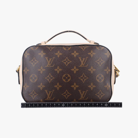 LOUIS VUITTON Saintonge Monogram/Brown x Creme Monogram Canvas x Calf Leather M43559CA0128 Handbag