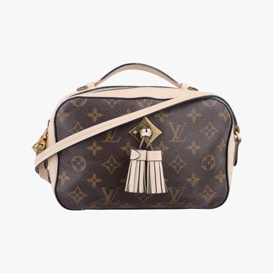 LOUIS VUITTON Saintonge Monogram/Brown x Creme Monogram Canvas x Calf Leather M43559CA0128 Handbag