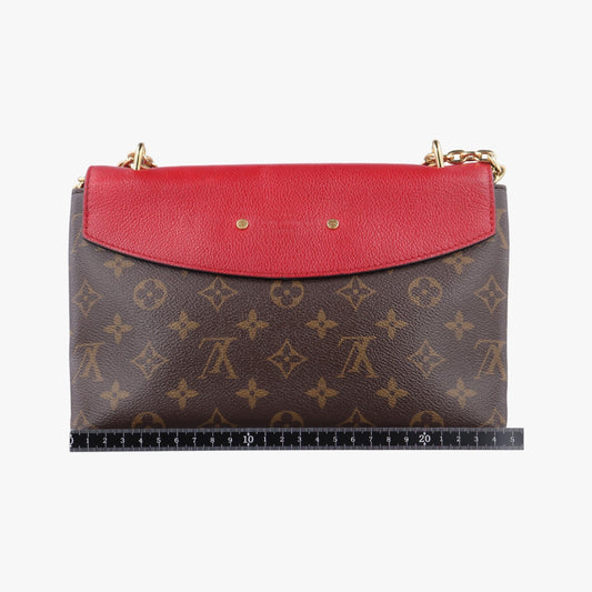 LOUIS VUITTON Samplacid Monogram/Brown x Cerise Monogram Canvas x Calf Leather Shoulder Bag M43713CA5107