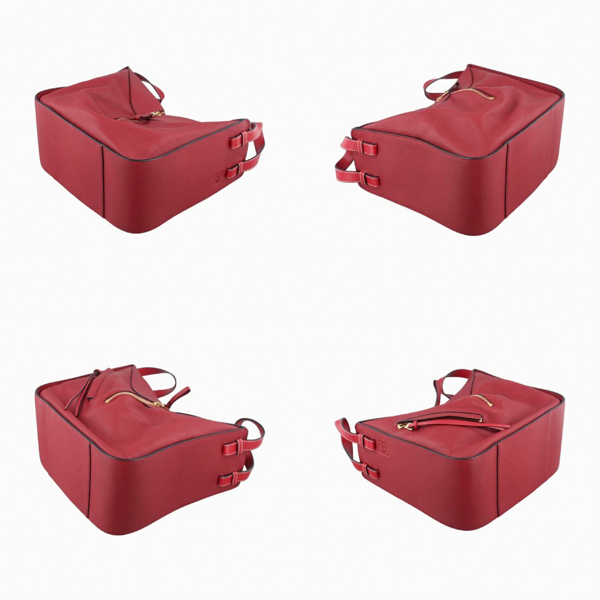 LOEWE Hammock Red Leather 06 17 09 Handbag