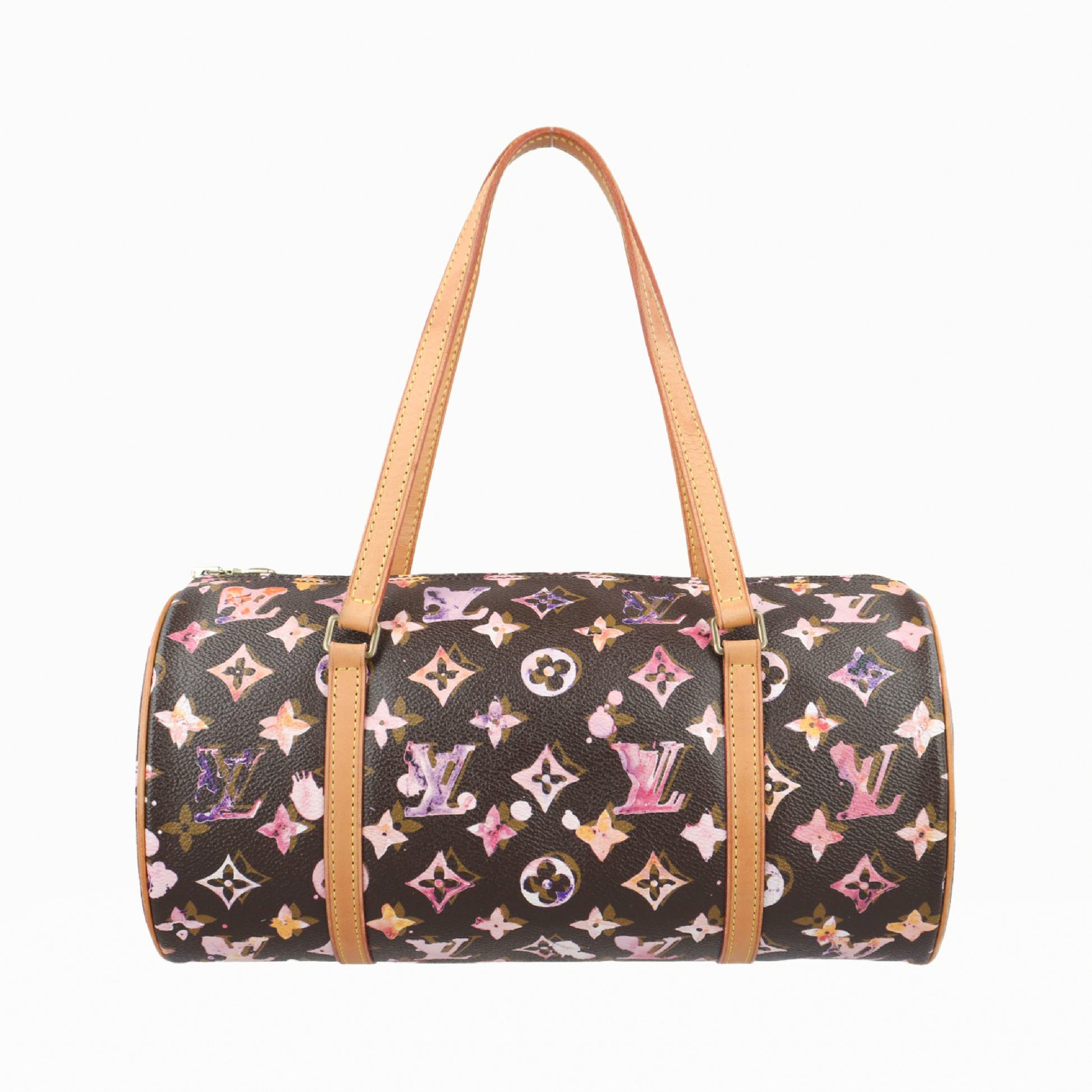 LOUIS VUITTON Papillon GM Monogram/Brown x Multi Monogram Watercolor Tote Bag M95753 MB2028