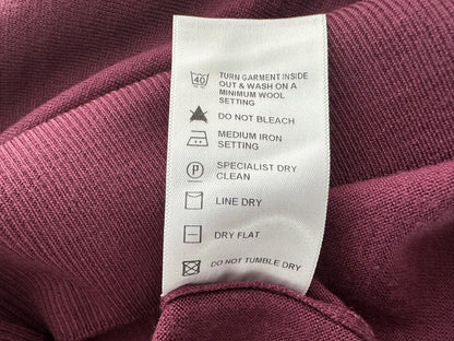 JOHN SMEDLEY John Smedley Classic Crew Neck Cardigan, Women's Size Small