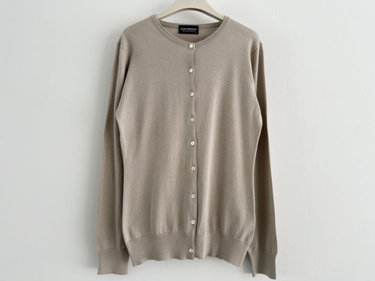 JOHN SMEDLEY John Smedley Classic Crew Neck Cardigan, Women's Size Small