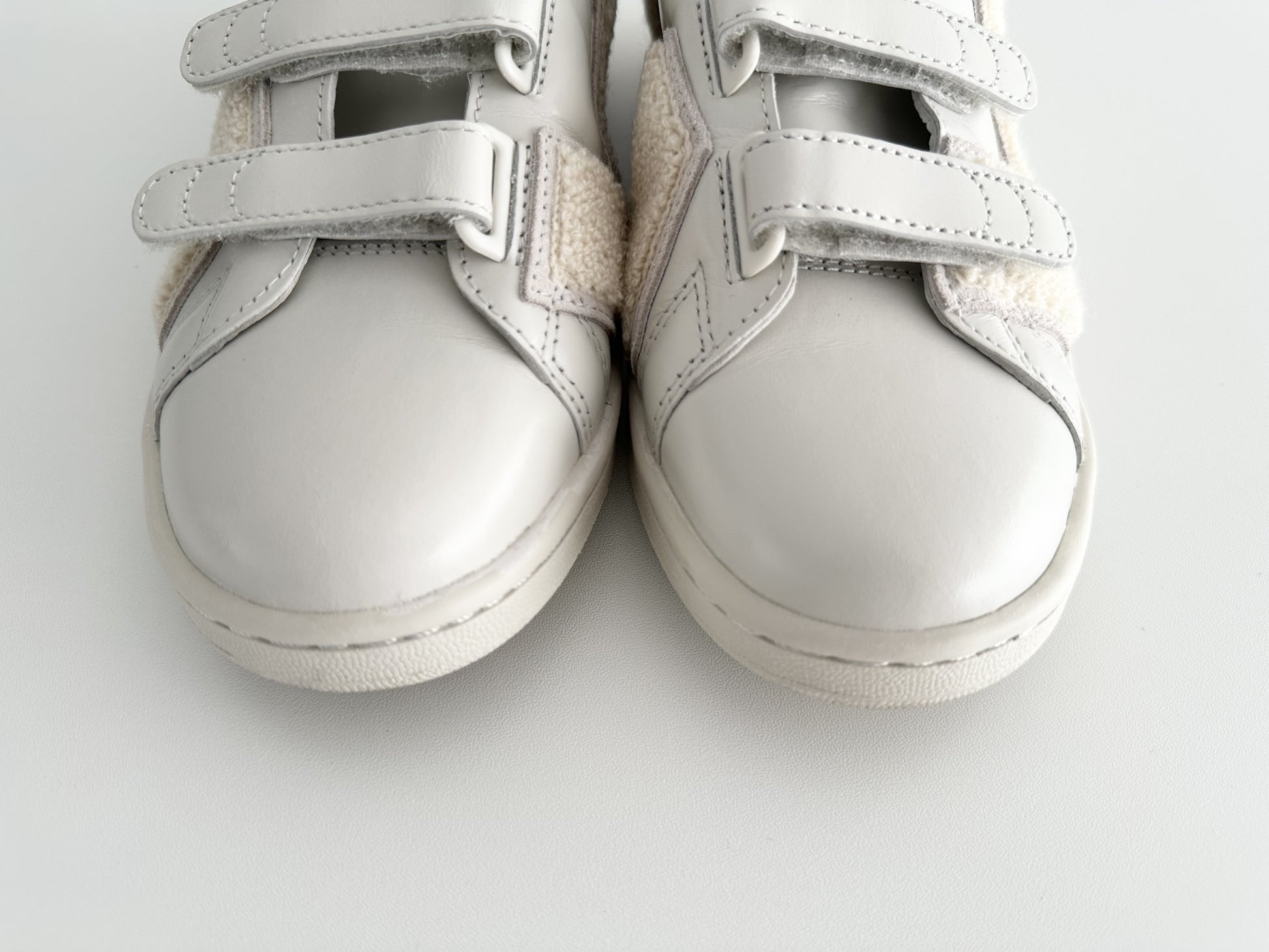 RAF SIMONS x adidas collaboration sneakers, white, UK size 5